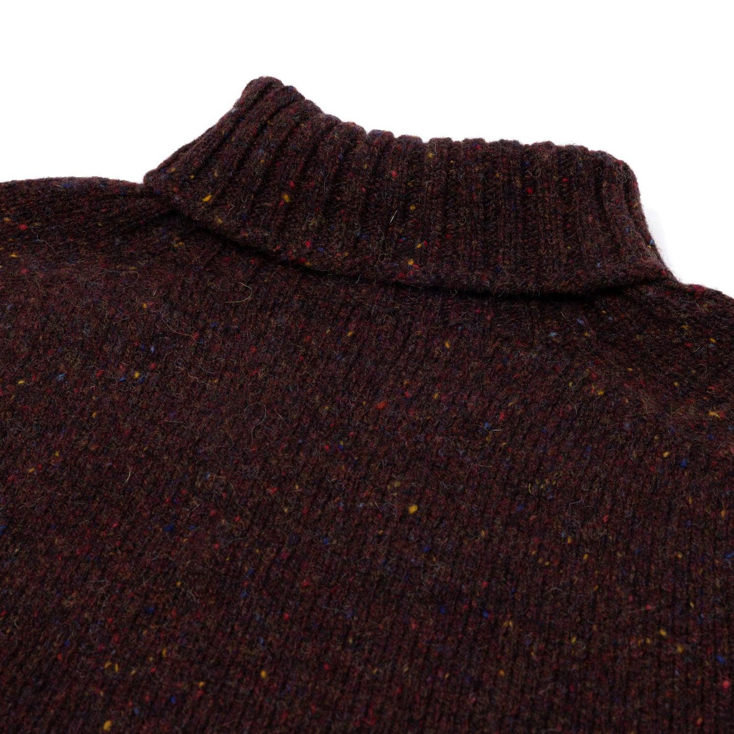 Glenugie x MJ: Pullover "Donegal Polo Jumper" aus reiner Wolle - Supersoft Lambswool